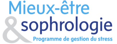 Logo mieux-être & sophrologie - programme de gestion du stress